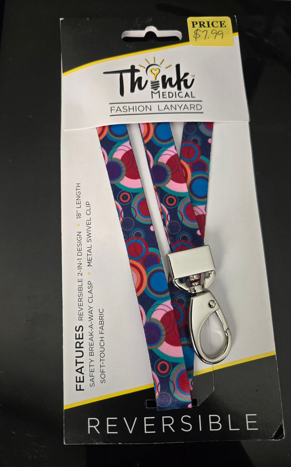 Multicolored Dots Lanyard